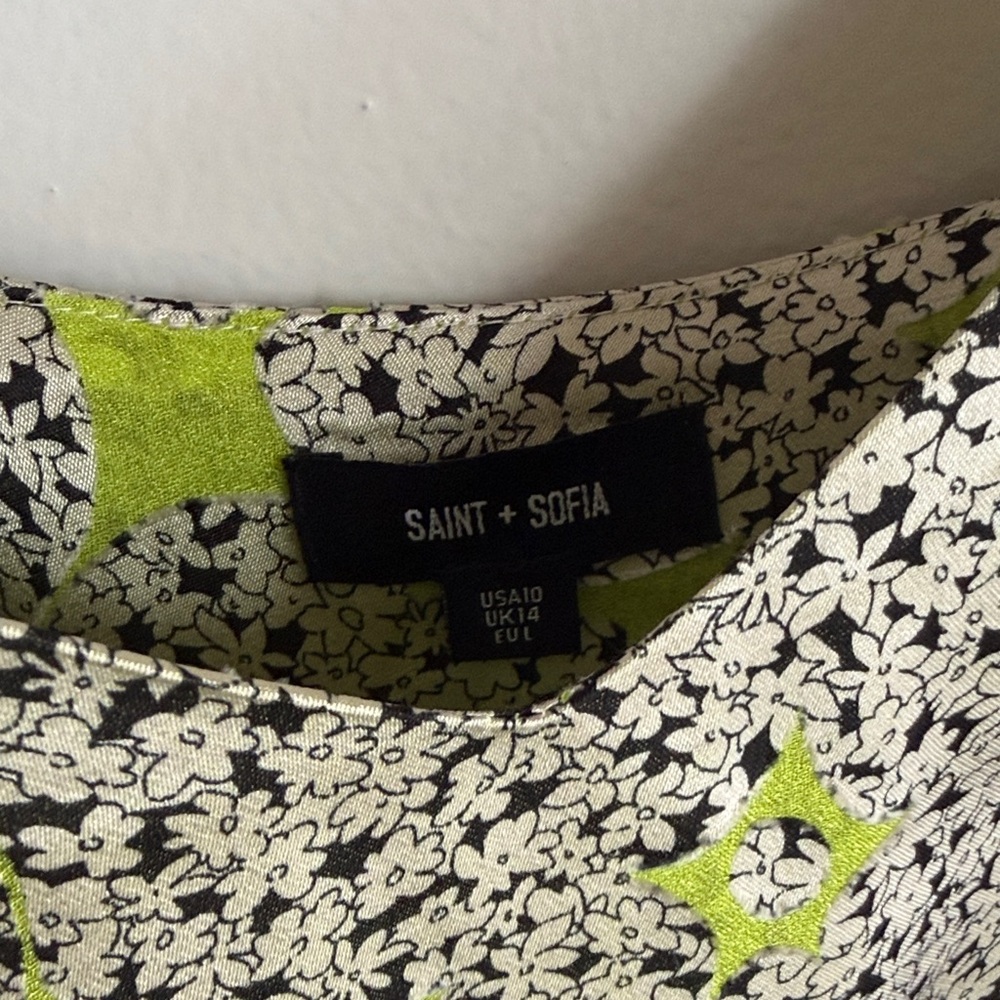 Saint + Sofia Flower Tank View 2
